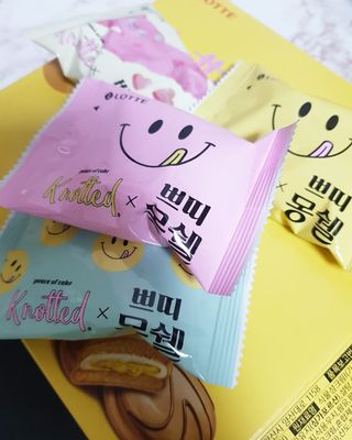 롯데제과 쁘띠몽쉘 마롱몽블랑 — 3점을 준 리뷰어가 2021년 10월 올린 사용 사진