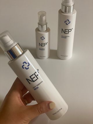 SOONWITH 순위드 NEP+ 스킨케어 3종 세트 — 5점을 준 리뷰어가 2021년 4월 올린 사용 사진