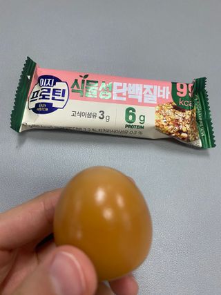 이지프로틴바 3종x각 2ea (고단백질바, 멀티단백질바, 식물성단백질바) — 5점을 준 리뷰어가 2024년 3월 올린 사용 사진