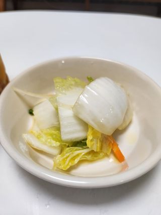 셰프애찬 단호박 백김치 1kg — 4점을 준 리뷰어가 2022년 10월 올린 사용 사진