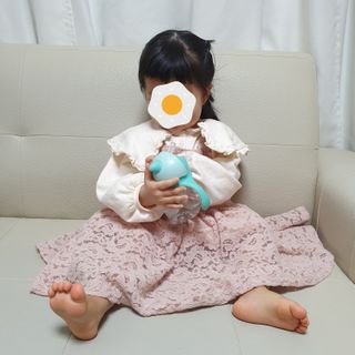 유비맘 트라이탄 코니빨대컵_컬러 랜덤 발송 — 3.5점을 준 리뷰어가 2021년 1월 올린 사용 사진