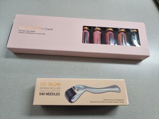 피비에스코리아 [씨씨글로우] 앤 치크 MCTS앰플 5입 + 더마롤러 — 5점을 준 리뷰어가 2021년 11월 올린 사용 사진