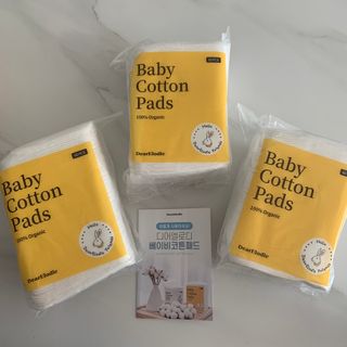 디어엘로디 프리미엄 유기농 유아 솜티슈 60매  2 + 1 PACK — 5점을 준 리뷰어가 2021년 3월 올린 사용 사진
