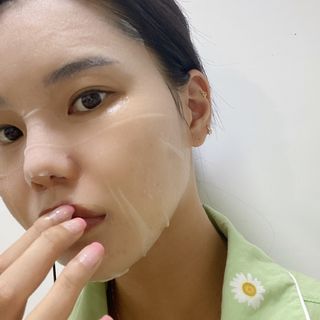 리더스코스메틱 리더스 라이트 바세린 마스크 4종 — 5점을 준 리뷰어가 2021년 7월 올린 사용 사진
