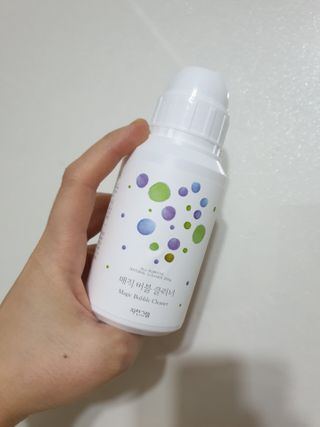 자연그램 매직버블클리너 250g — 4점을 준 리뷰어가 2021년 1월 올린 사용 사진