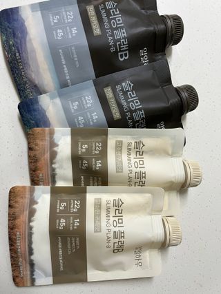 일일하우 슬리밍 플랜B 고소한 귀리맛, 진한 카카오맛 (체중조절식) — 5점을 준 리뷰어가 2023년 7월 올린 사용 사진