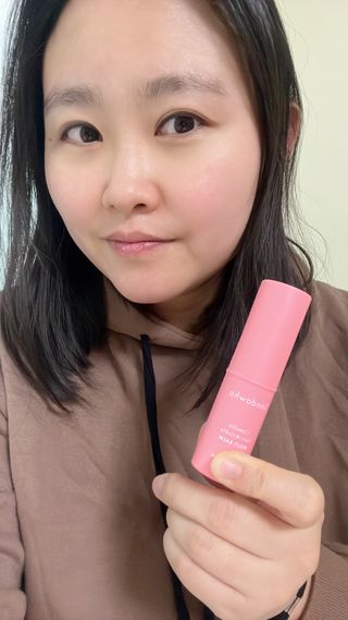 스킨큐어 산다화 카멜리아 안티 링클 멀티밤 — 5점을 준 리뷰어가 2022년 12월 올린 사용 사진