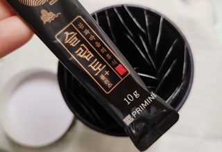 프리마인 자체 기업부설 연구소에서 찾아낸 건강한 수면의 비밀.  슬립토 플러스 30포 — 5점을 준 리뷰어가 2021년 12월 올린 사용 사진