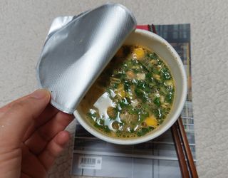 NISSIN 닛신 컵누들  4종 - 씨푸드오리지날, 씨푸드 스파이시, 씨푸드 커리, 씨푸드 XO소스 — 5점을 준 리뷰어가 2022년 4월 올린 사용 사진