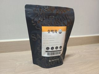 산그리메 국내산 호박차 100티백 대용량 삼각티백차 — 4점을 준 리뷰어가 2021년 7월 올린 사용 사진