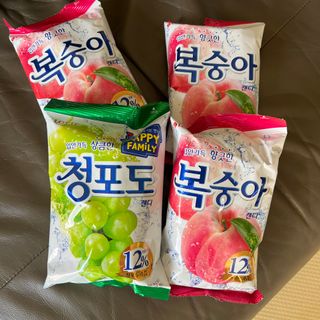 청포도캔디 복숭아캔디 — 5점을 준 리뷰어가 2022년 11월 올린 사용 사진