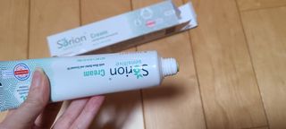 건선/아토/습진/민감성 피부 천연보습진정크림 소리온 크림 & 센시티브 크림 50g — 3점을 준 리뷰어가 2022년 1월 올린 사용 사진