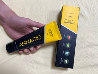[지오클린] 안나지오 구취케어 치약 100g — 5점을 준 리뷰어가 2022년 8월 올린 사용 사진