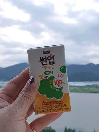 썬업비타씨 썬업 Vita-C — 5점을 준 리뷰어가 2021년 6월 올린 사용 사진