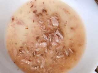 비타크래프트 고양이 수프 50g 3가지맛 x4팩씩 총 12팩 — 5점을 준 리뷰어가 2021년 8월 올린 사용 사진