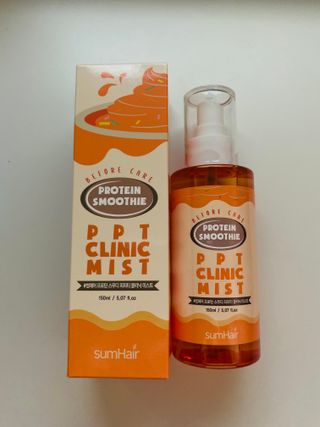 썸헤어 / SUMHAIR [썸헤어] 프로틴 스무디 클리닉 미스트 150ml — 5점을 준 리뷰어가 2021년 7월 올린 사용 사진