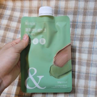 [뷰캔] 건강한 식사대용 앰퍼샌드 단백질 쉐이크 초코&말차 50g — 5점을 준 리뷰어가 2022년 6월 올린 사용 사진
