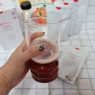 클린24시간 1BOX(5포) + 전용보틀(500ml) — 5점을 준 리뷰어가 2022년 9월 올린 사용 사진