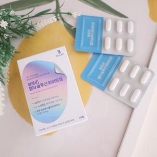 MF[뷰트리]  멜라 솔루션 화이트정 (의약외품) — 5점을 준 리뷰어가 2024년 7월 올린 사용 사진