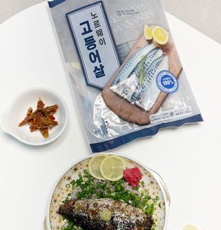 ㈜금호통상 노르웨이 고등어 900g (6~10편) — 5점을 준 리뷰어가 2023년 11월 올린 사용 사진
