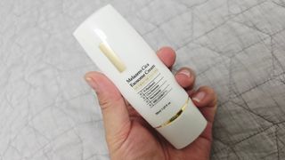 하이브리온 [쿠팡]멜라제로 시카엑소좀 크림 50ml PDRN 줄기세포 주름 미백기능성 피부과 병원입점, 1개, 50g — 5점을 준 리뷰어가 2025년 7월 올린 사용 사진