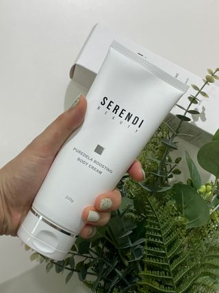 세렌디뷰티 퓨어델라 부스팅 바디크림 — 5점을 준 리뷰어가 2021년 8월 올린 사용 사진
