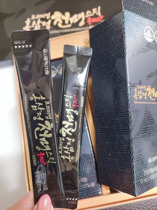 서울약사신협 약사신협_천명플러스스틱_10mlx30포 — 5점을 준 리뷰어가 2021년 2월 올린 사용 사진