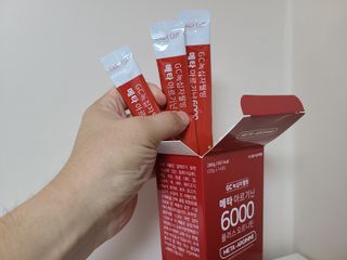메타아르기닌 GC녹십자웰빙 메타 아르기닌 6000 플러스 오르니틴 — 5점을 준 리뷰어가 2022년 9월 올린 사용 사진