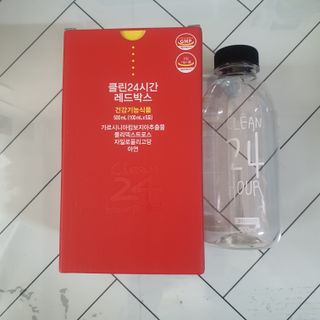 클린24시간 레드박스 1BOX(5포) + 전용보틀(500ml) — 2점을 준 리뷰어가 2024년 1월 올린 사용 사진