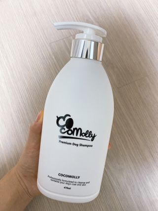 예민한 피부를 위한 코코몰리 All in one 자연유래 샴푸 — 5점을 준 리뷰어가 2021년 3월 올린 사용 사진
