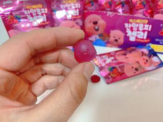[팔도] 잔망루피젤리 믹스베리맛 42g 8개 — 5점을 준 리뷰어가 2022년 1월 올린 사용 사진