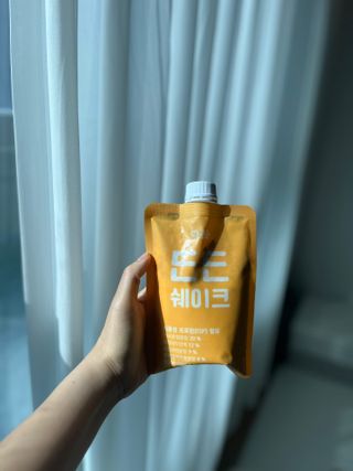 [덜다] 든든 식물성 단백질 쉐이크 40g X 7입 (곡물/딸기) — 5점을 준 리뷰어가 2023년 8월 올린 사용 사진