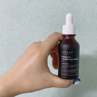 마리엔메이  이데베논 블랙베리 보습 크림 + 세럼 — 5점을 준 리뷰어가 2021년 10월 올린 사용 사진