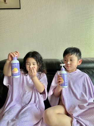 소이베베X신비아파트 세라마이드 베이비 아토 로션 — 5점을 준 리뷰어가 2023년 3월 올린 사용 사진
