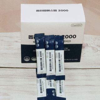 바른비타민 옵티엠에스엠2000 1박스 60포 관절 연골 복합건강기능식품 — 5점을 준 리뷰어가 2021년 6월 올린 사용 사진