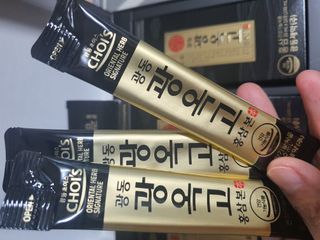 [광동제약] 광동 광옥고 홍삼 본 30포+쇼핑백 증정 — 5점을 준 리뷰어가 2021년 11월 올린 사용 사진