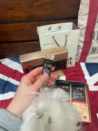 서울약사신협_투데이홍삼정플러스스틱_10g x 30포 — 5점을 준 리뷰어가 2021년 2월 올린 사용 사진