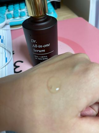 렉스리 닥터 올인원 세럼 Rexri Dr.All-in-one Serum — 4.5점을 준 리뷰어가 2021년 10월 올린 사용 사진