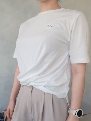 더그린랩 WOMEN TWIST MODAL SHORT SLEEVE — 5점을 준 리뷰어가 2023년 6월 올린 사용 사진