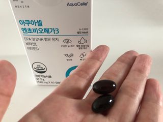 메디포스트 모비타 아쿠아셀 엔초비오메가3 60캡슐 — 4.5점을 준 리뷰어가 2023년 1월 올린 사용 사진