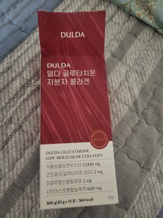 [덜다] 글루타치온 저분자 콜라겐 (20g x 15포) — 5점을 준 리뷰어가 2023년 9월 올린 사용 사진