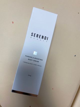 세렌디뷰티 퓨어델라 부스팅 바디크림 — 5점을 준 리뷰어가 2021년 7월 올린 사용 사진