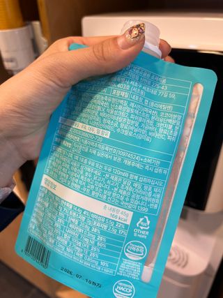 달달슬림쉐이크 [블로그]달달슬림 맛있는 단백질 쉐이크 파우치 다이어트 식사대용 프로틴 파우더 보충제 — 5점을 준 리뷰어가 2025년 10월 올린 사용 사진