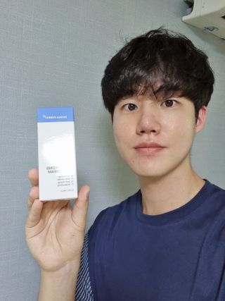 더마포레스트 모이스처라이징 아쿠아크림 / 수분크림 히알루론산 펩타이드 보습 미백 주름개선 — 5점을 준 리뷰어가 2021년 7월 올린 사용 사진