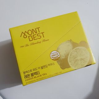 몽베스트 위드더 블랜딩 하우스 _레몬 블랙티 — 4.5점을 준 리뷰어가 2022년 12월 올린 사용 사진