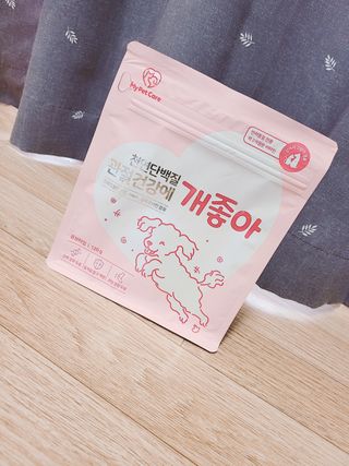 My Pet Care 천연단백질 관절건강에 개좋아 — 5점을 준 리뷰어가 2021년 1월 올린 사용 사진