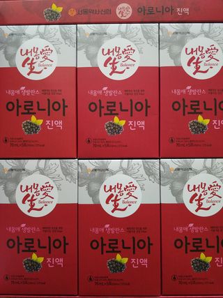 서울약사신협_내몸애생발란스아로니아_70ml x 30포 — 5점을 준 리뷰어가 2021년 7월 올린 사용 사진