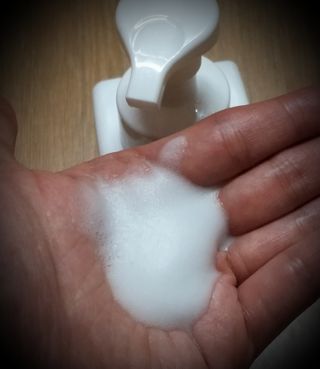카오리온코스메틱스 클린온 버블 핸드 워시 500ml — 4점을 준 리뷰어가 2021년 8월 올린 사용 사진