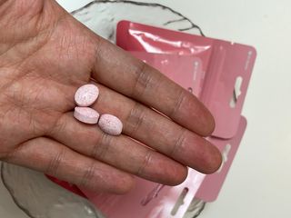 입 냄새 완화에 도움을 주는 에티켓 캔디 복숭아맛 앳캔디 — 5점을 준 리뷰어가 2020년 12월 올린 사용 사진