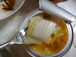 셰프애찬 단호박 백김치 1kg — 5점을 준 리뷰어가 2022년 10월 올린 사용 사진